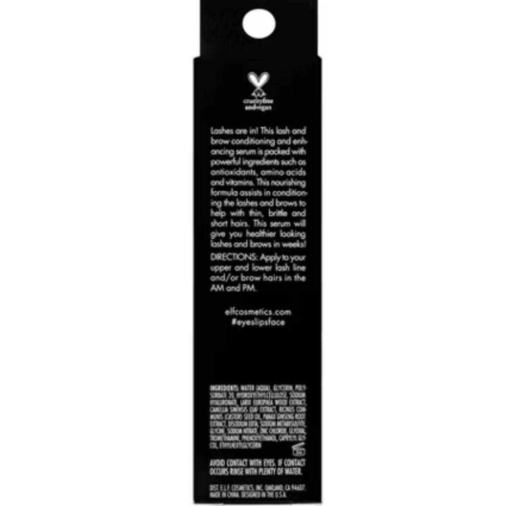 ELF Enhancing Lash & Brow Serum Full Size Transparent NEW - Picture 3 of 11